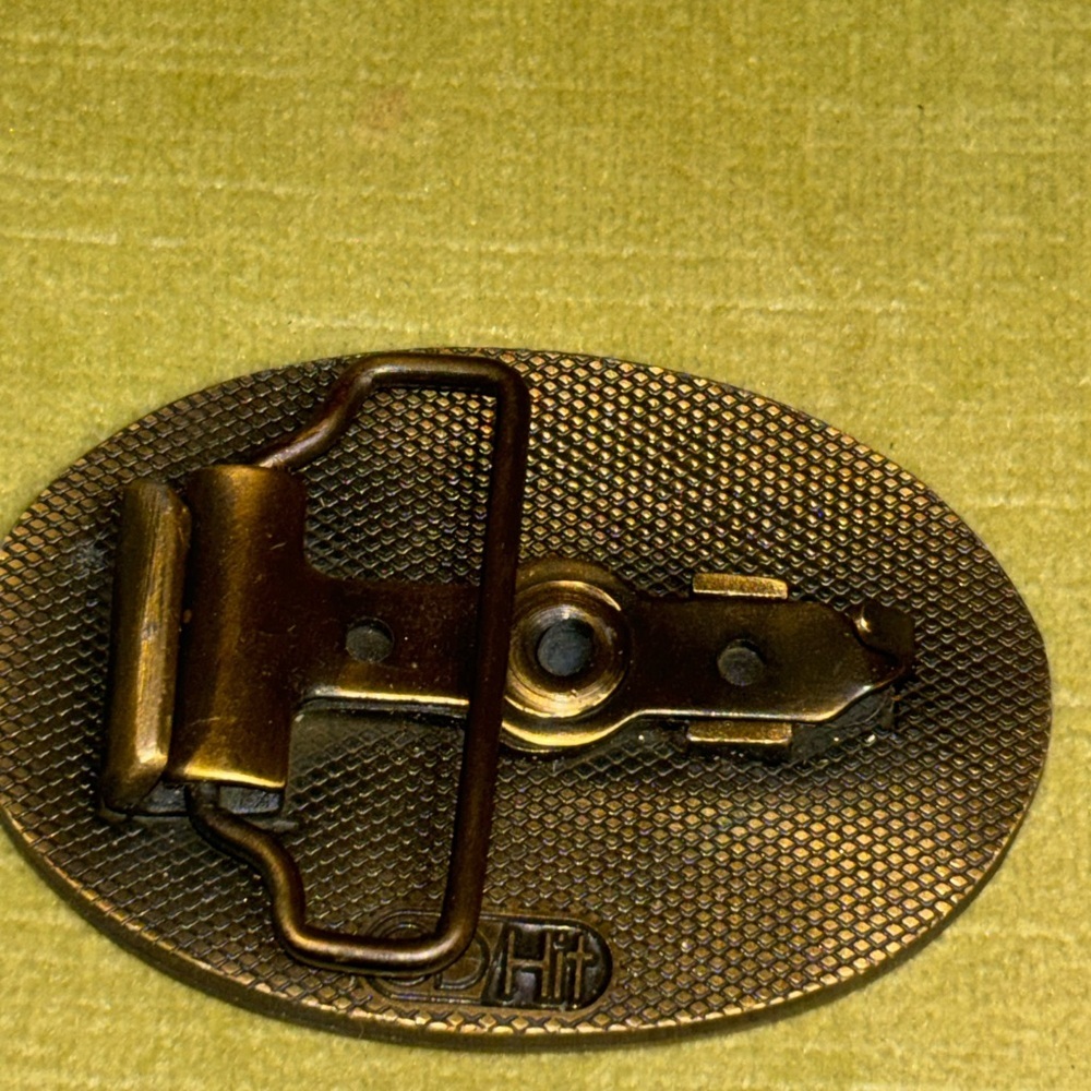 Vintage Texas Independent Bird Hunters, Association, Belt, Buckle, Cd Hit​ - Picture 3 of 6